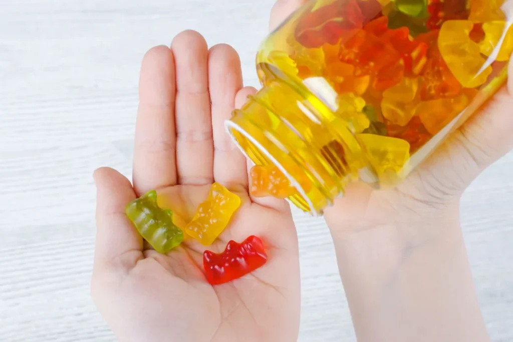 Vitamin gummies.