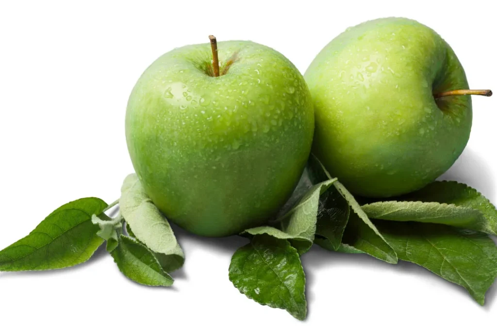 Green apple contain pectin.