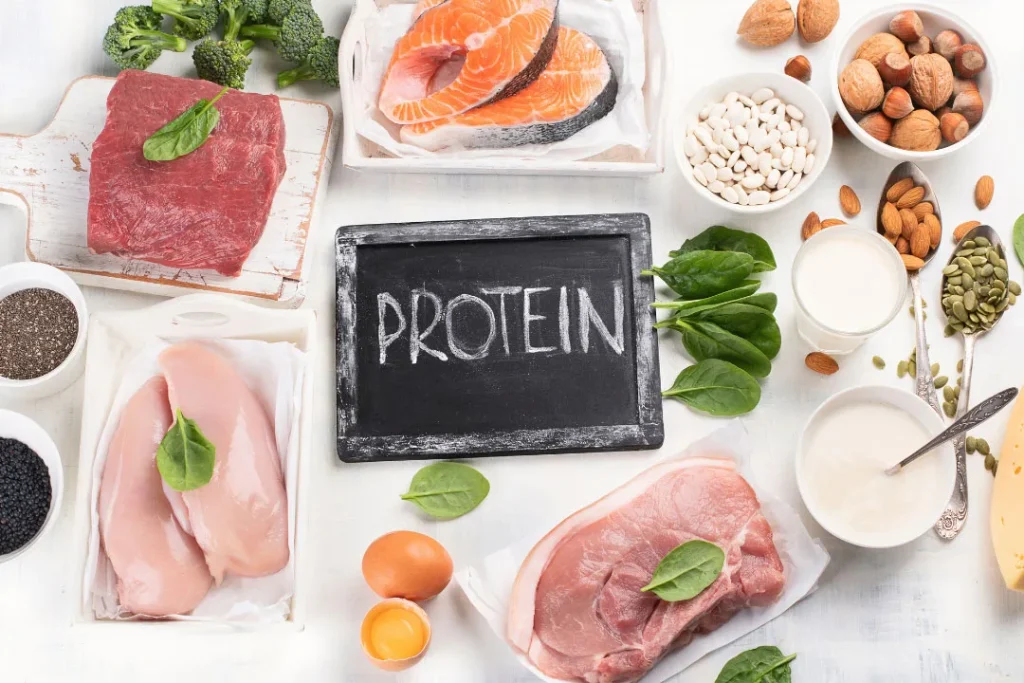 Protein sources.