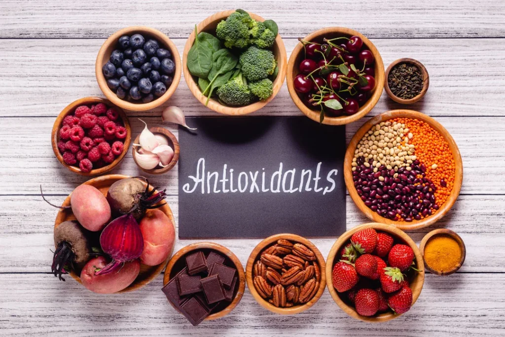 Antioxidant sources.