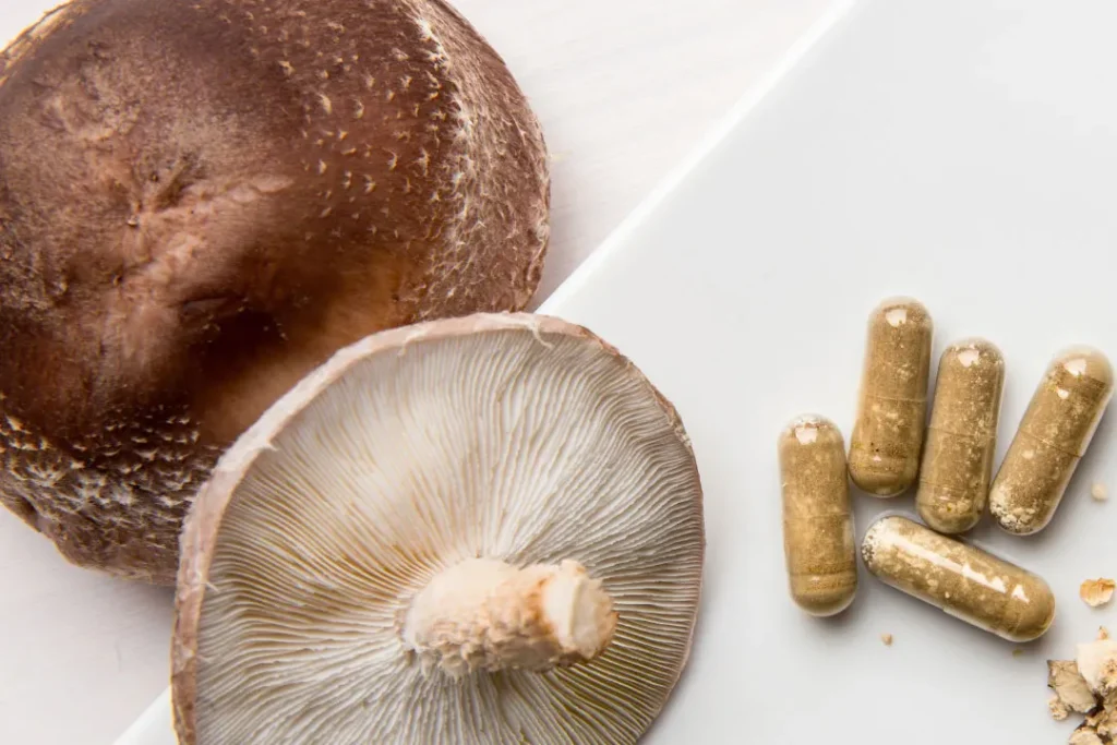 Mushroom supplements.