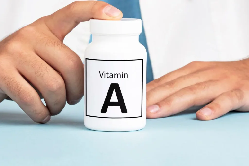 Vitamin A supplement.