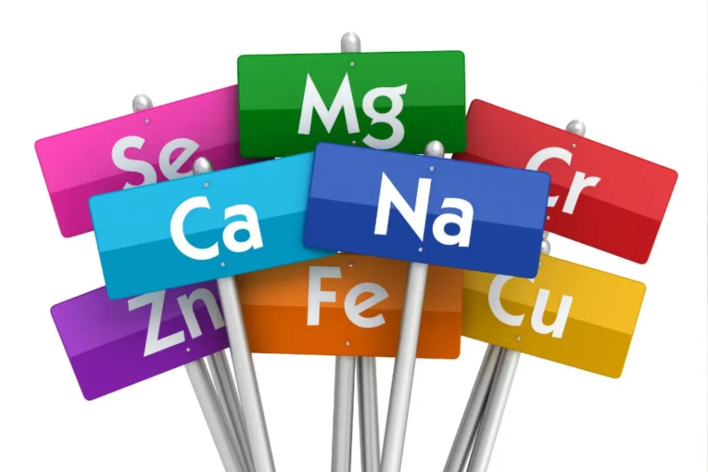 Minerals.