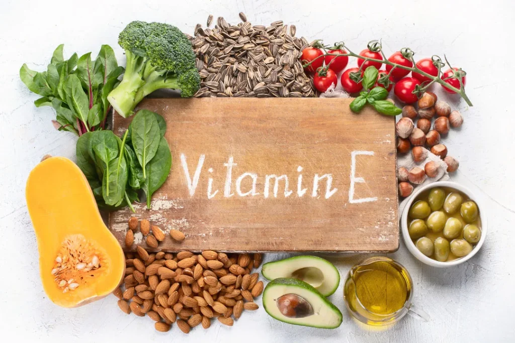 Vitamin E food sources.