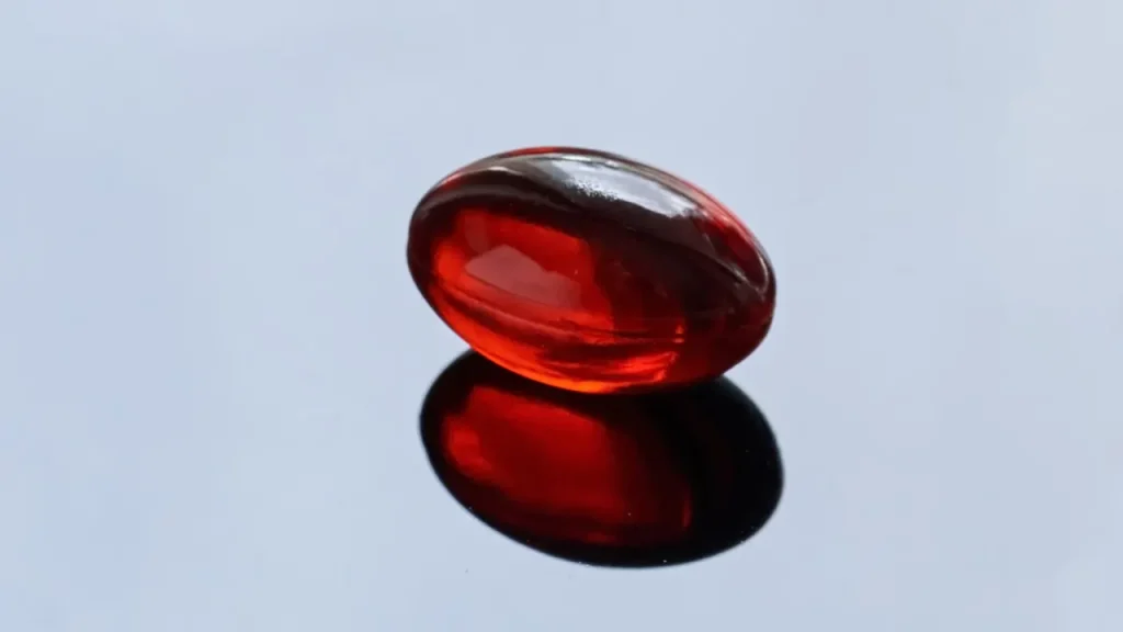 Krill oil supplement. 