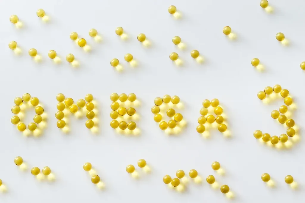 Omega 3 supplements.