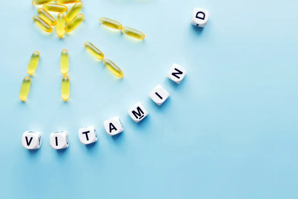 Vitamin D supplements.