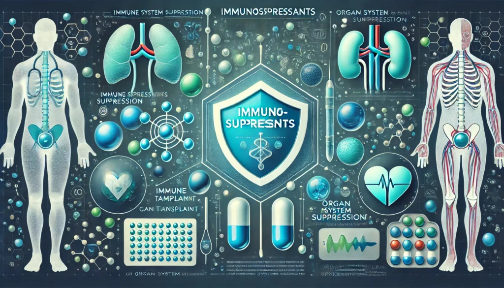 Immunosuppressants symptoms.