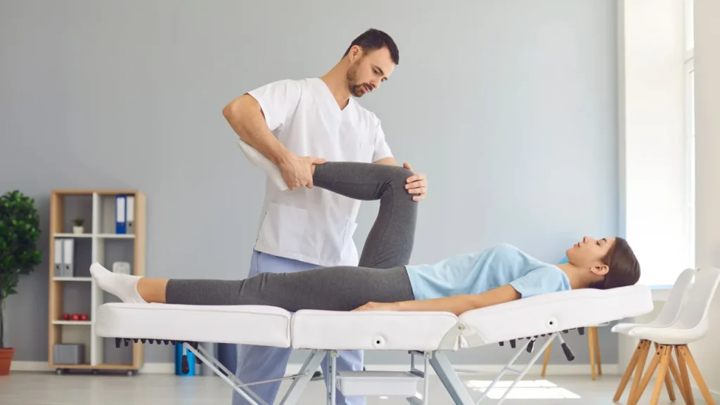 Physical Therapy of joint discomfort.