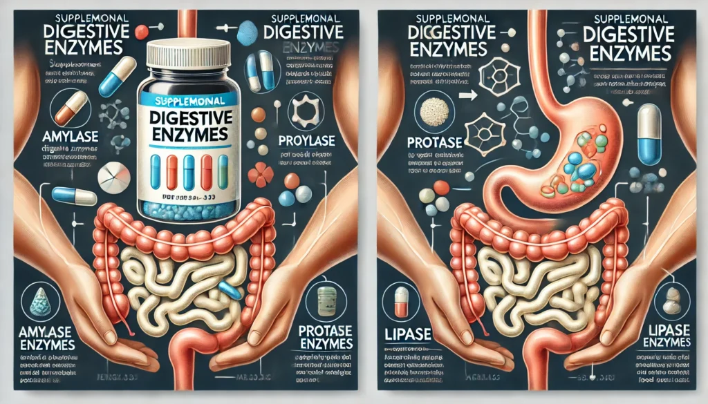 Supplements for better digestion.