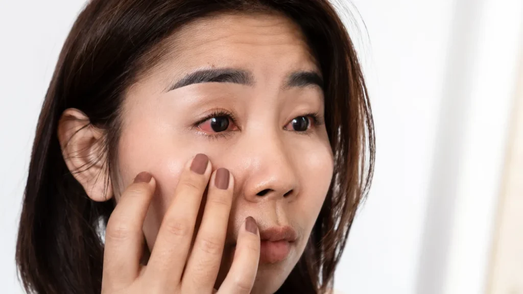 Eye infection.