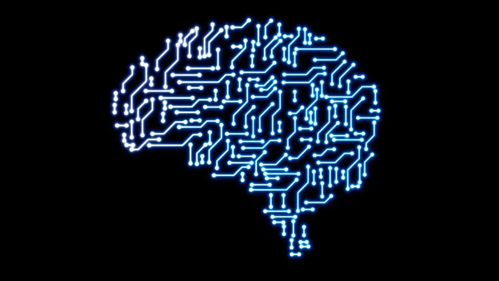 Healthy human brain.
