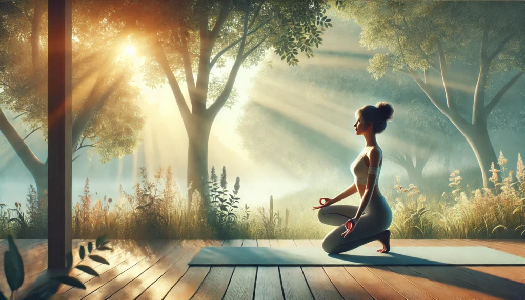 Yoga is good for health.