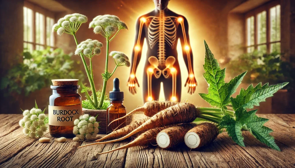Burdock Root for gout management.