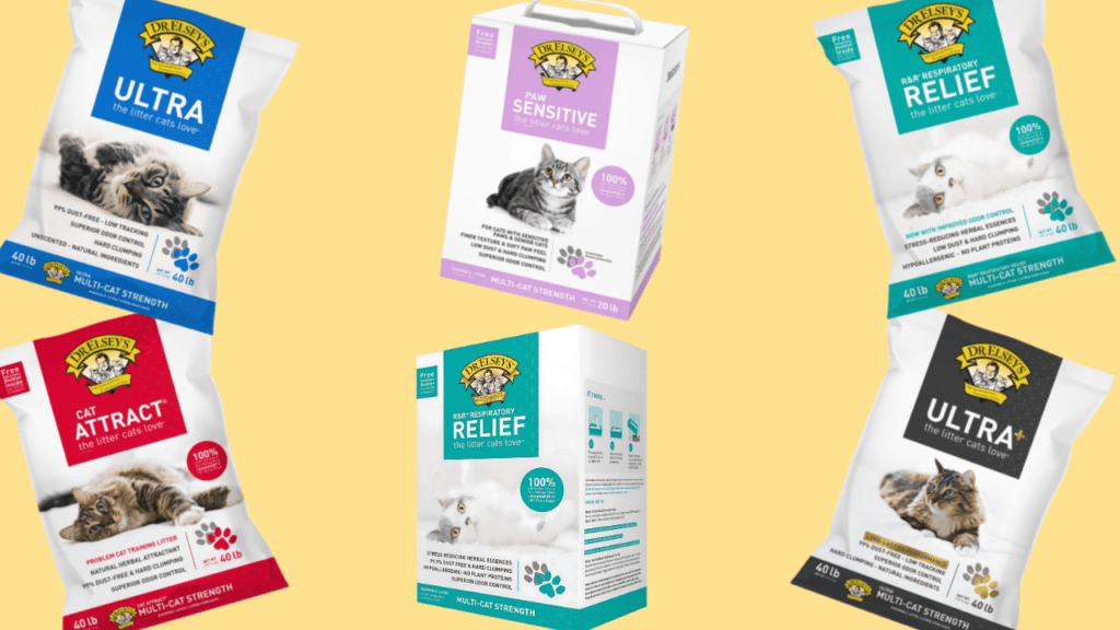 Dr. Elsey's Cat Litter the litter that cat loves