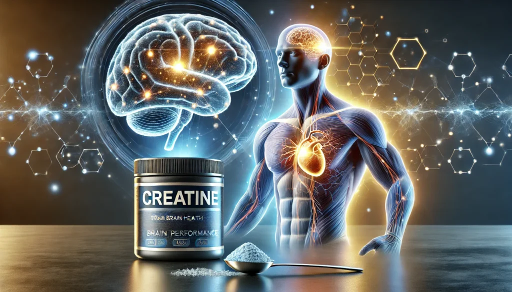 creatine supplement for brain health and athletic performance. I