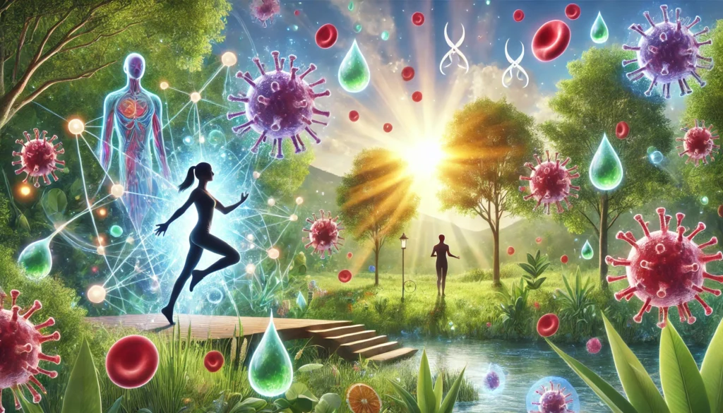 immune support through natural means without supplements.