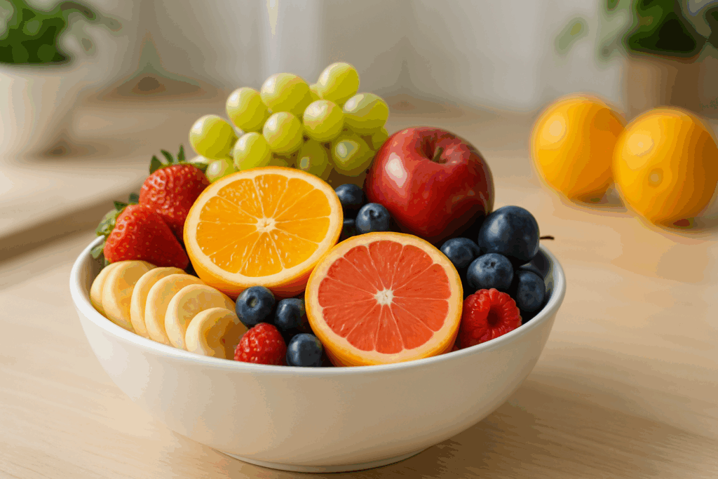 Vibrant spread of diverse vegetables on a kitchen counter, promoting plant-based nutrition supported by which government agency created MyPlate.
