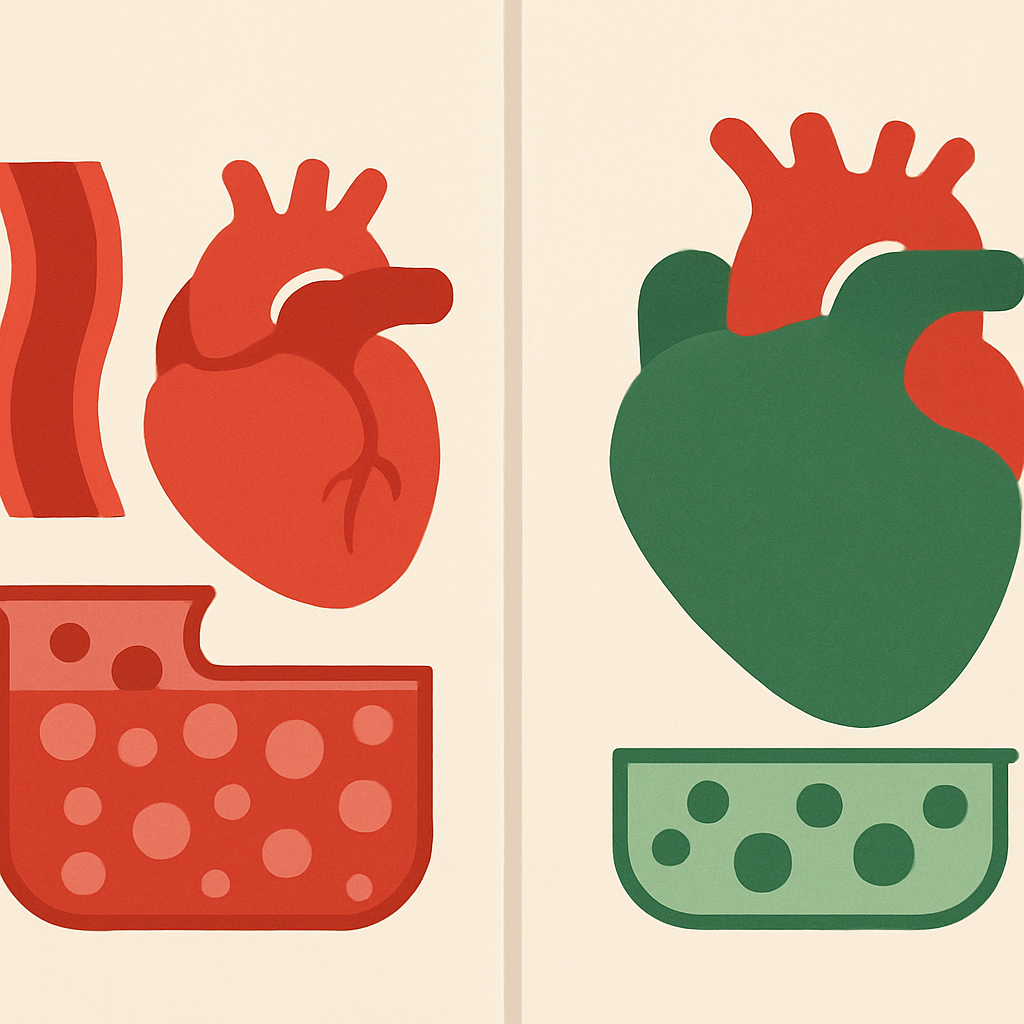 Infographic showing how sodium constricts blood vessels and increases fluid volume while potassium relaxes vessels and reduces fluid, illustrating the concept: Can Potassium Cancel Out Sodium