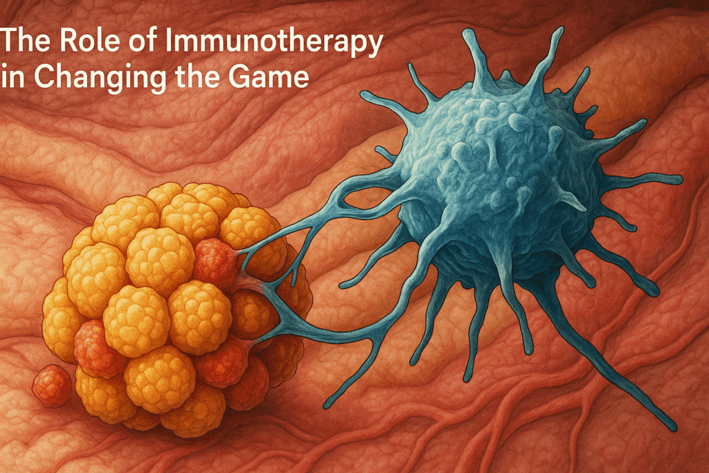 Immune cell targeting pancreatic beta cells, illustrating immunotherapy's role in Type One Diabetes clinical trials